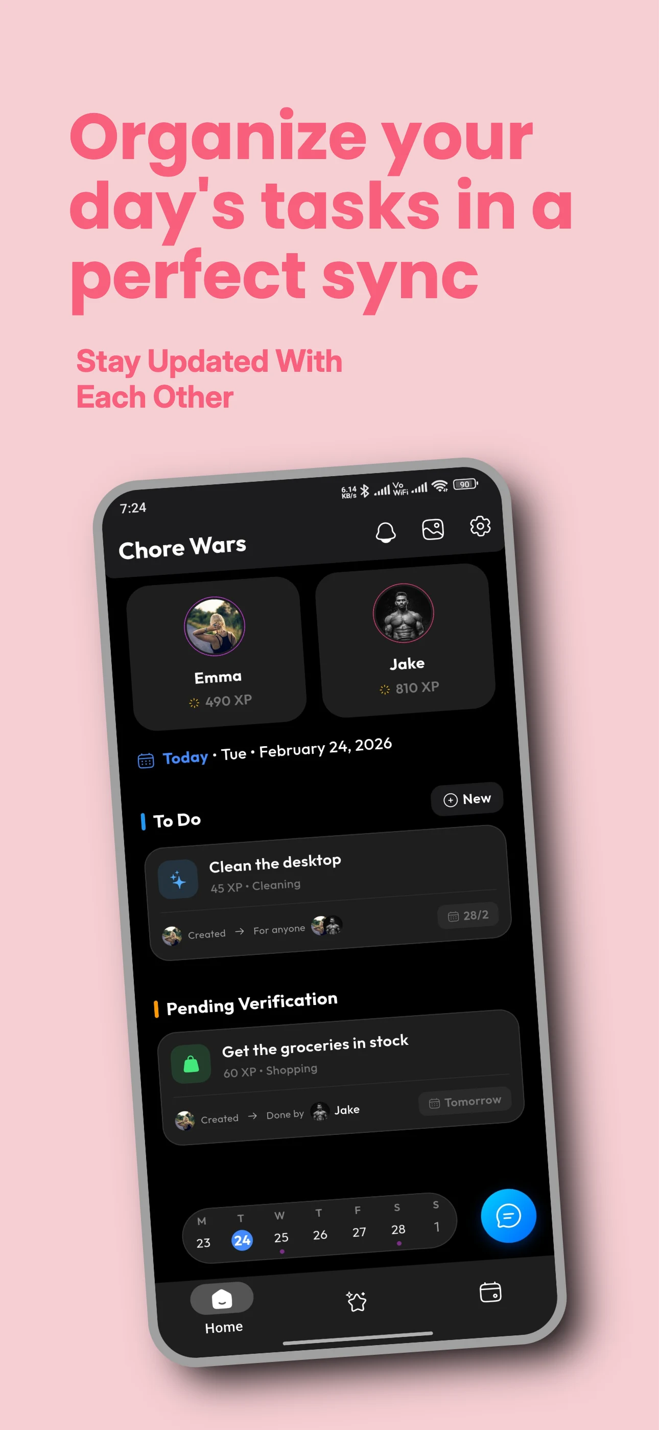 Chore Wars: For Couples screenshot